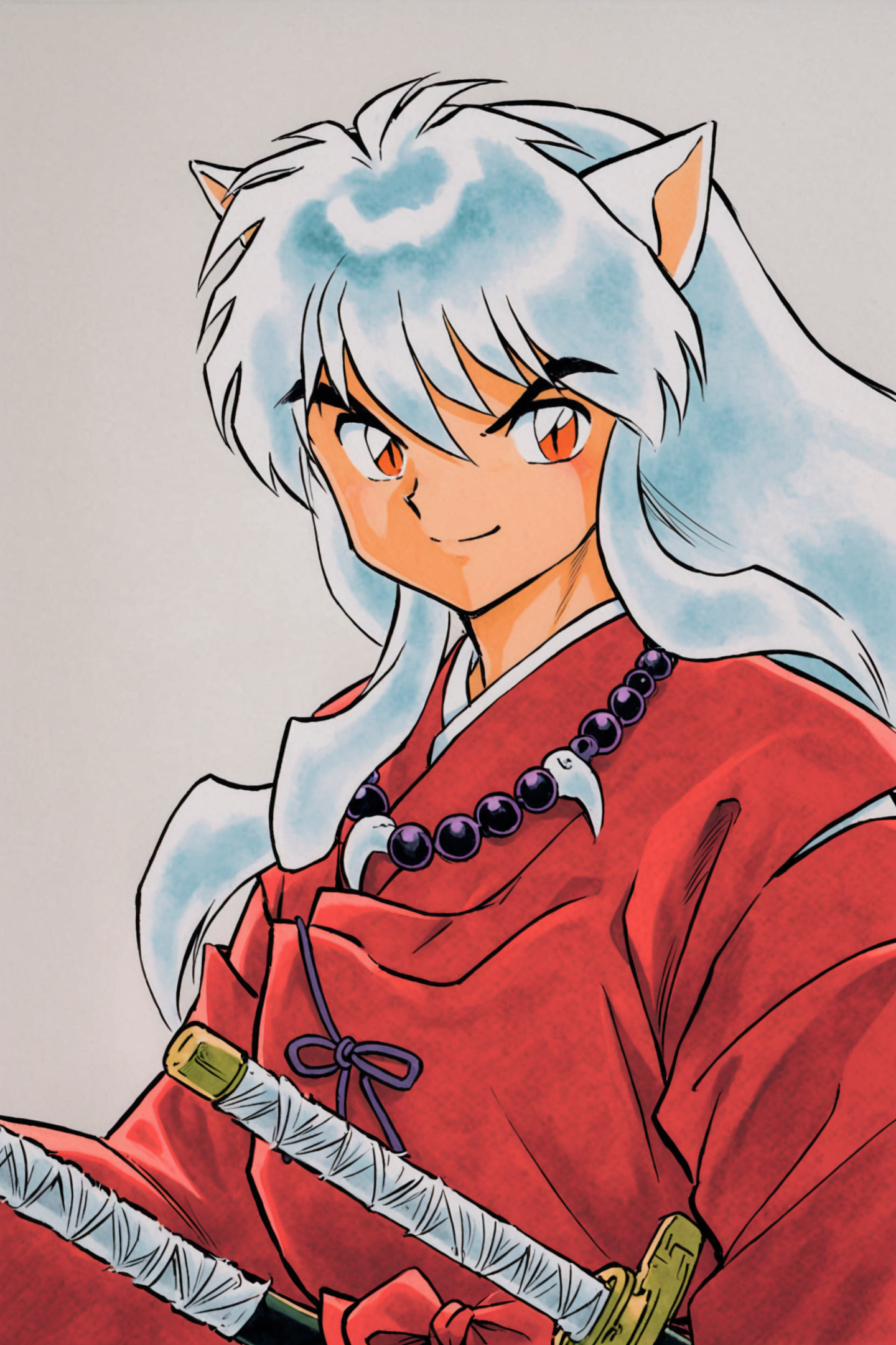 29121-433627199-Inuyasha,1boy,animal ears,solo,male focus,long hair,white hair,sword,dog ears,red japanese clothes,jewelry,necklace,smile,white.png